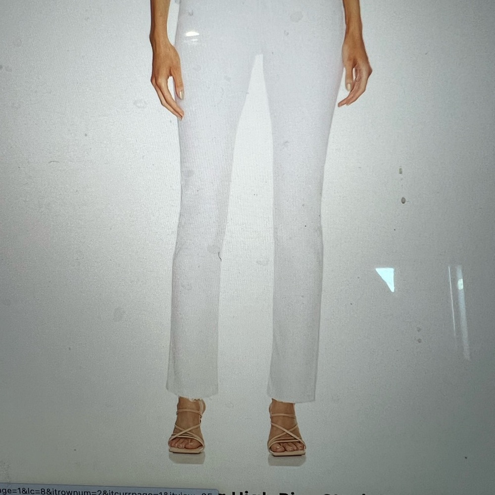 AGOLDE I wasted, butterfly fray ankle denim jeans
